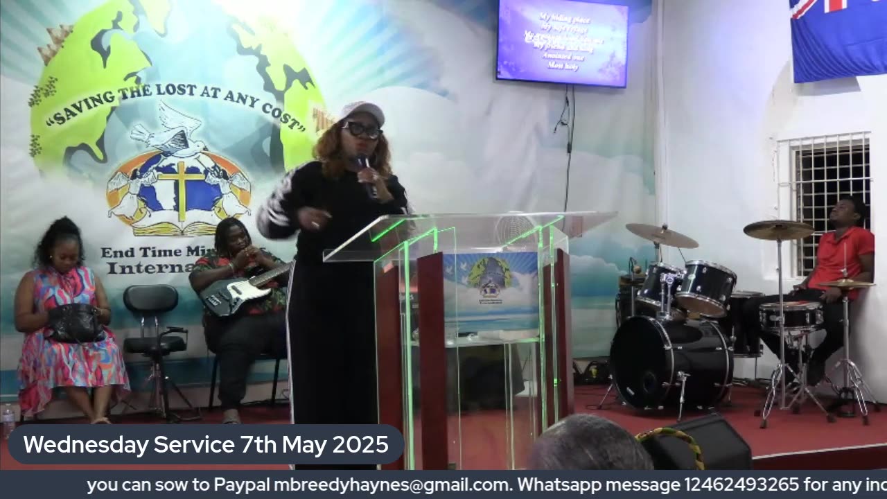 Wednesday service 7th May 2025