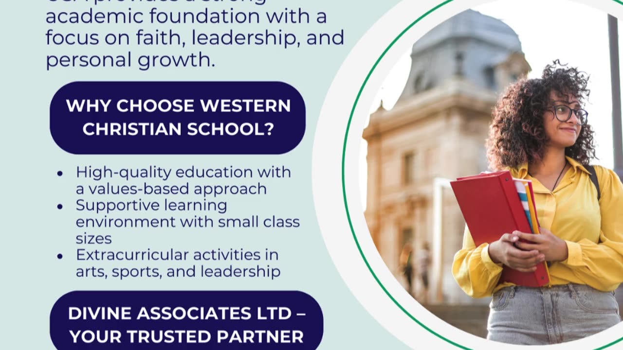 Your Gateway to Western Christian School – With Divine Associates Ltd