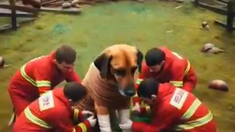 Numerous Snails Attack the Dog