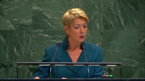 🇨🇭“We Must Stand Together” | Swiss President at UNGA 2025