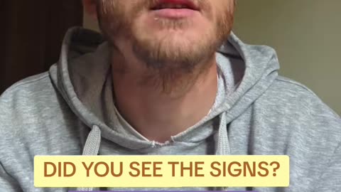 DID YOU SEE THE SIGNS? Terrifyingly beautiful SYSTEM