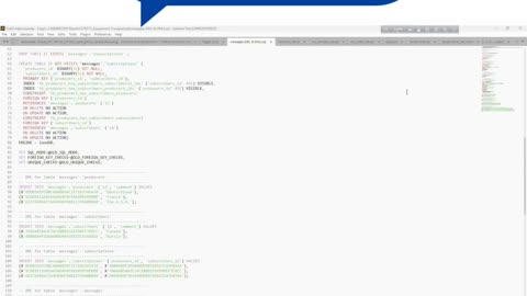 Student Work (Database) | CST8277 Assignment 1 DB Schema & ERD Snap | Algonquin College