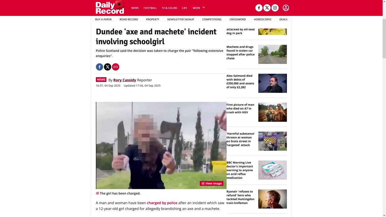 Scottish Girls Attacked by Foreigners and Then Traitors - The Scottsgal Incident