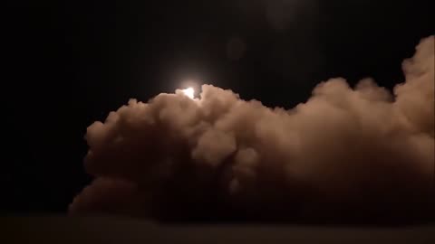 WATCH: Iran publishes these images of the moment of firing ballistic missiles on U.S.