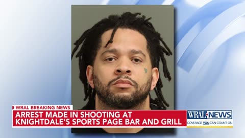 Knightdale police arrest man in a local bar shooting after a nine-day manhunt