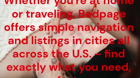Explore Real Dating Connections at www.bedpage.com