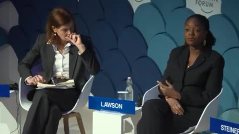 Cina Lawson: Togo's Minister of Digital Transformation - speaking at WEF 2025