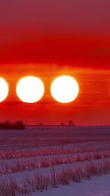 False suns phenomenon