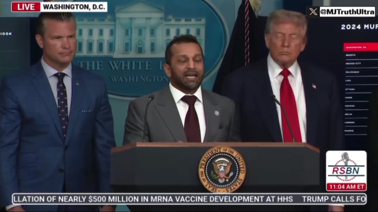 Kash Patel what to Expect in Washington D.C.