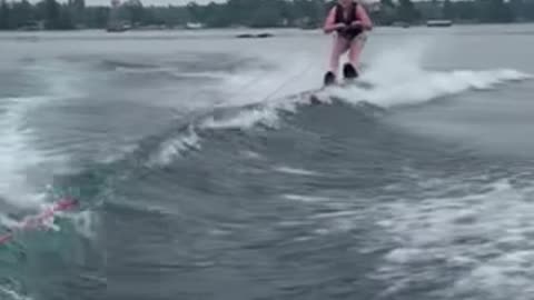 How to water ski…