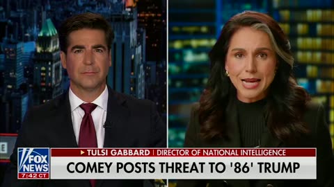 Tulsi Gabbard just called for James Comey to be ARRESTED