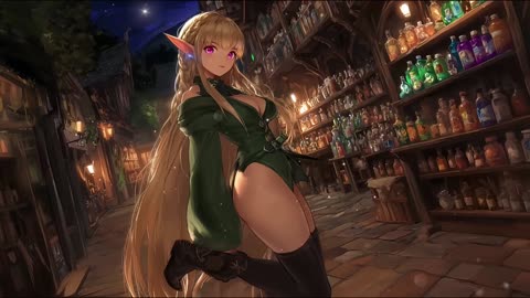 Relaxing Music – Elf in the City of Night - Celtic Music.