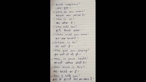 daily use English words # Manglagarg