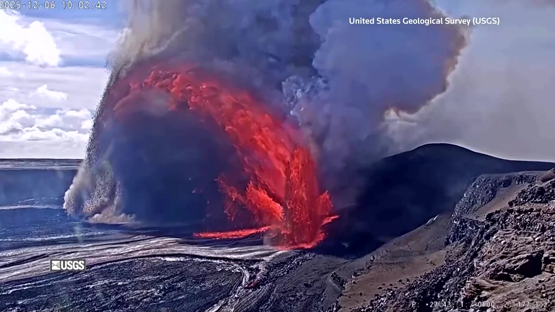 Hawaiis Kilauea volcano erupts, knocking out remote camera