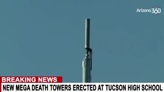 MEGA DEATH TOWER GOES UP AT TUCSON DEL ORO HIGH SCHOOL