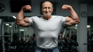 100 YEAR OLD BODY BUILDER