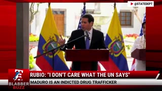Rubio: "I Don't Care What The UN Says"