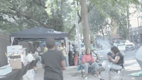 WHO'S REALLY HELPING THE CHILDREN IN HARLEM ... I WENT OUTSIDE TO SEE