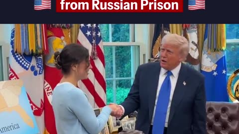 President Trumps Welcomes Ballerina Freed From Russian Prison to The White House
