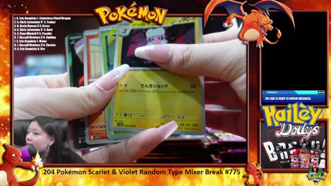 204 Pokémon Scarlet & Violet Random Type Mixer Break #775 [April 28, 2025]