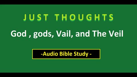 Just Thoughts - God, gods, vail and The Veil (2016) Retro