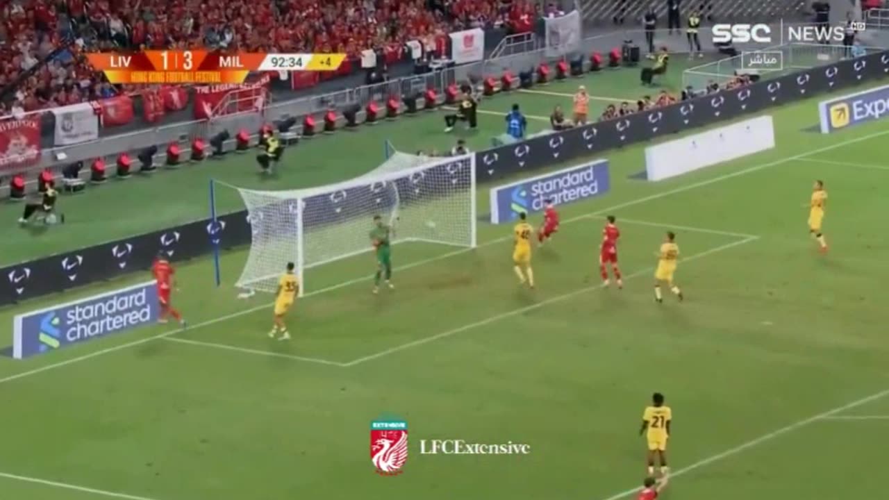 Liverpool - Milan 2:4 TWO GOALS IN STOPPAGE TIME