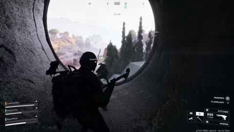 Arc Raiders - Team member has Funny High Fall off top of Building in this one