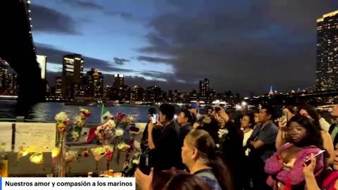 La comudidad mexicana se solidariza con la marina