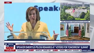 Nancy Pelosi is PLASTERED