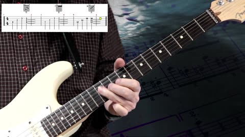 Chord & Arpeggio in D with 3 strings
