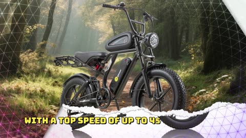 SIUGAIN H1 Electric Bike For Adults Motorcycle 1000W 48V 15AH Lithium Battery 4.0 Fatbike