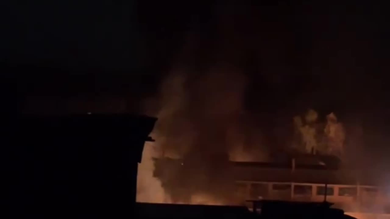 Women are screaming as they burn