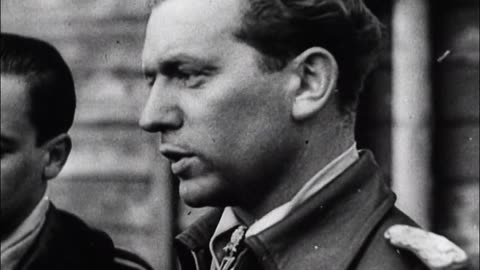 Luftwaffe ace Walter Oesau interviewed in April 1944 just days before being killed in action