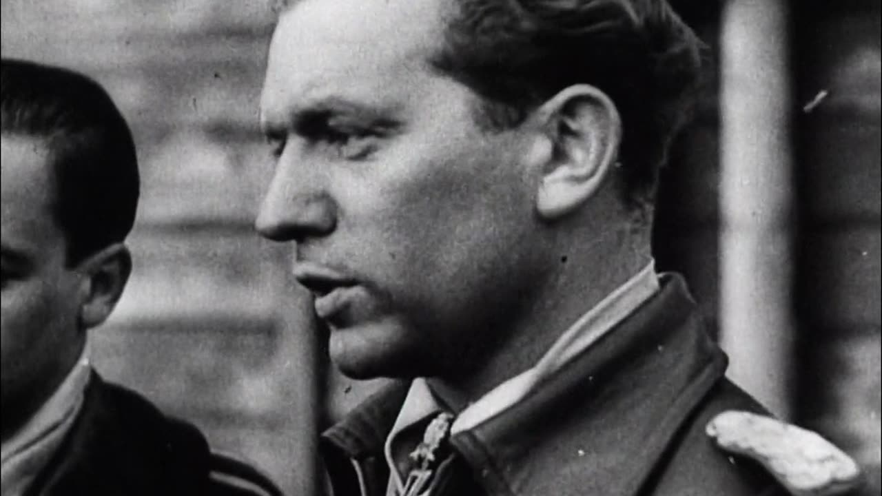 Luftwaffe ace Walter Oesau interviewed in April 1944 just days before being killed in action