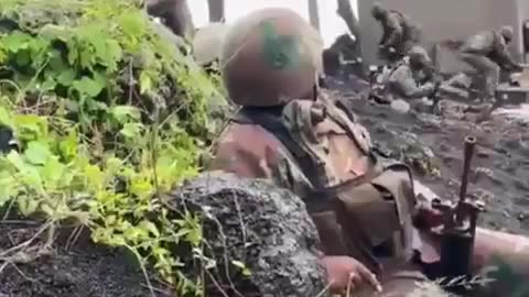 🎯🇨🇩 Congo Conflict | South African Soldiers Engage Suspected M23/Rwandan Sniper Nest | RCF