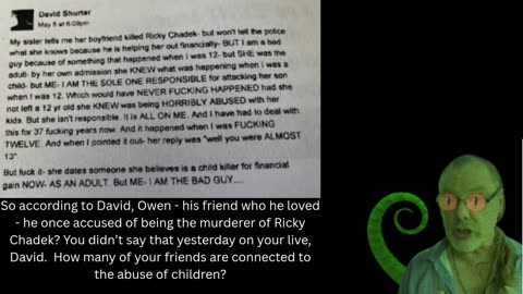 David, Owen, and Ricky Chadek walk into a Satanic National Socialist Bar