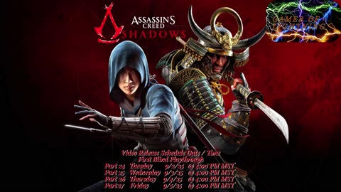 Weekly Video Schedule 9/1 - 9/5/25
