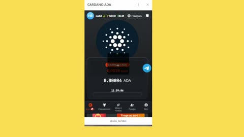 BIG MINING MINI APP BOT TELEGRAM CARDANO ADA