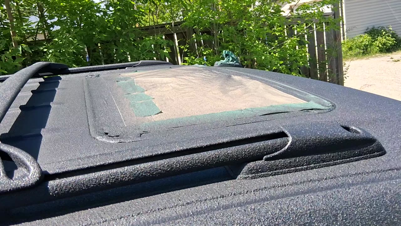 Finished raptor coating