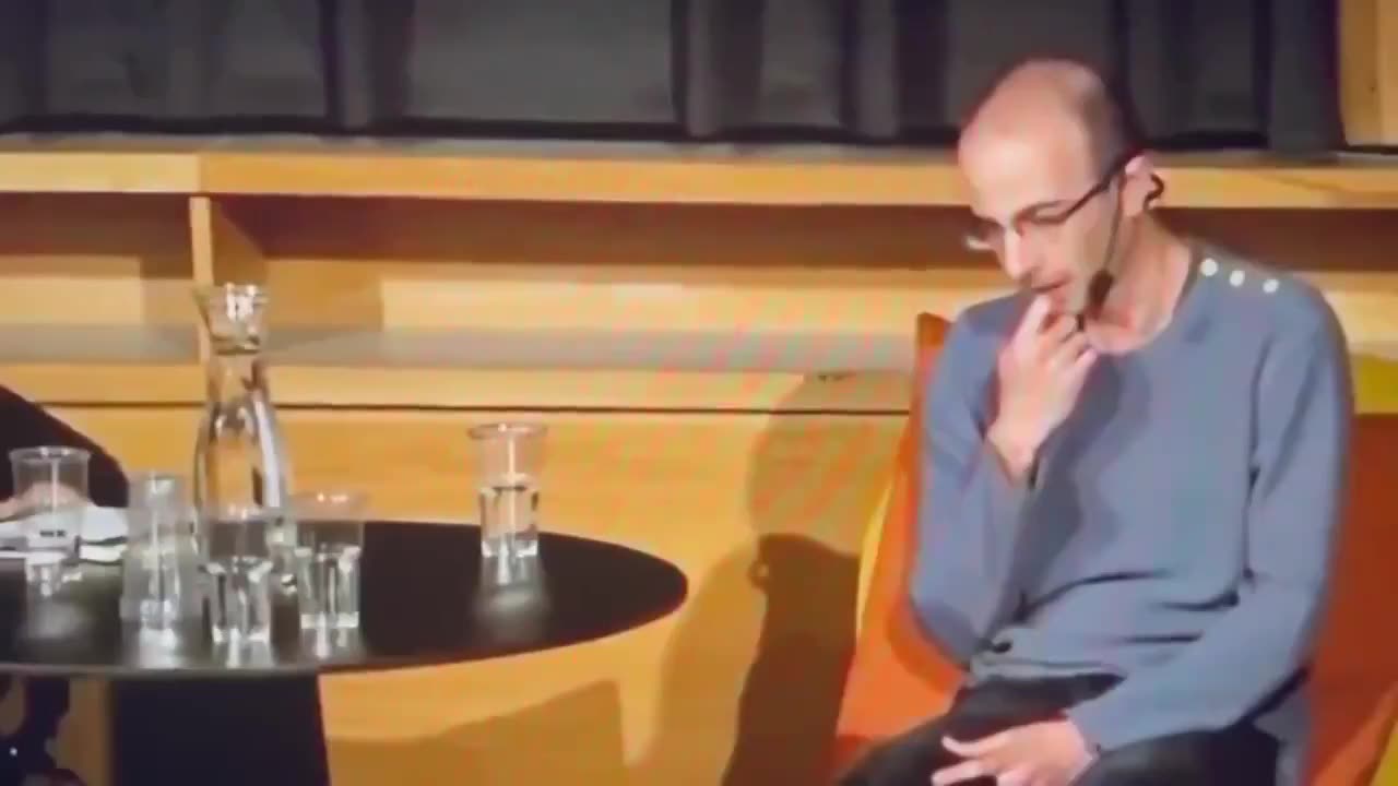 Yuval Noah Harari: "When the flood comes, the scientists will build...