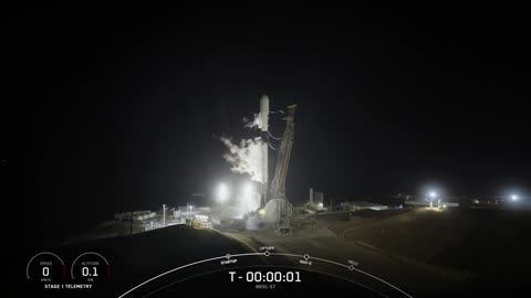 Liftoff! Falcon 9 launch the NatReconOfc ’s NROL-57 mission from pad 4E in California