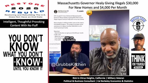 Hater MA Gov Healy Supports Illegals Over Americans