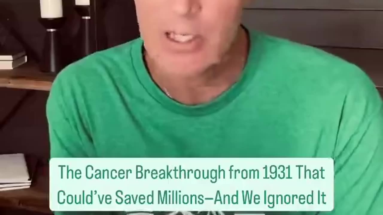 In 1931, a doctor discovered the real root of cancer and the world ignored him.