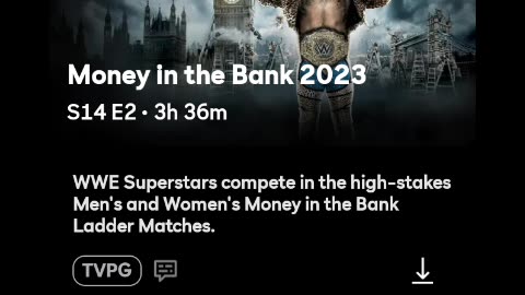 WWE Money in the Bank 2023