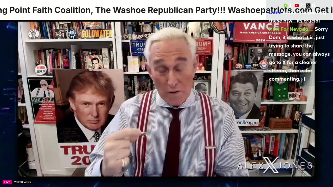 Alex Jones, Info Wars, 04/17/2025