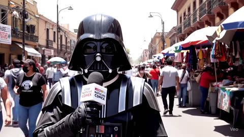 ALERTA! darth vader sale a dar su reportaje sobre la situación del calor en latam!