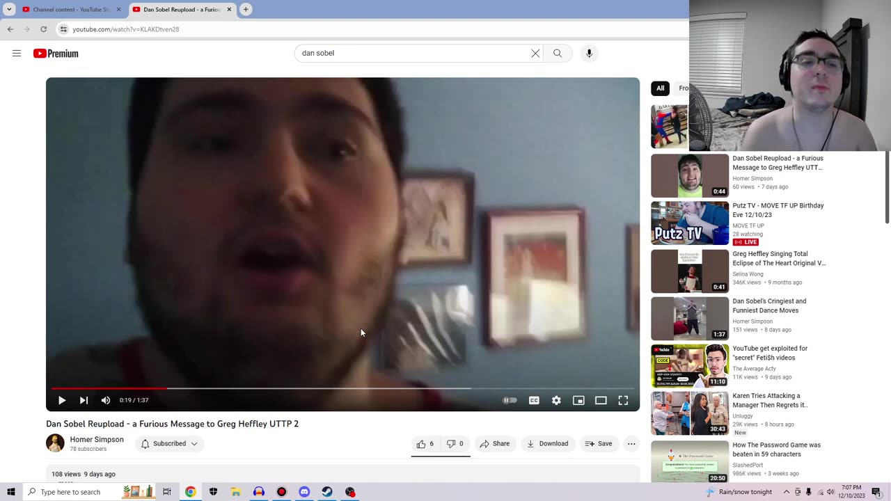 Dan Sobel Is Such A Loser Lol