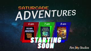📺🌄 SATURCADE ADVENTURES is Here! Saturday Cartoon Feels + Gaming Fun