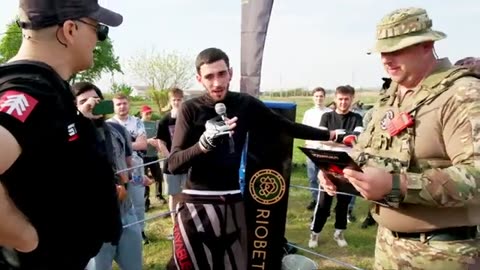 Crazy MMA fight on the sand!!! Chechen Strelka!