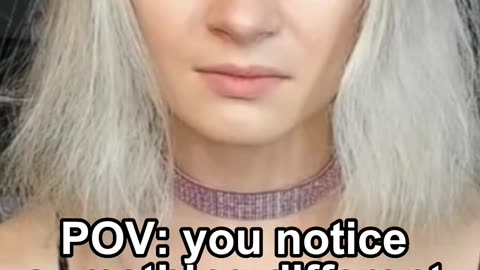 POV: you notice something different on the first date